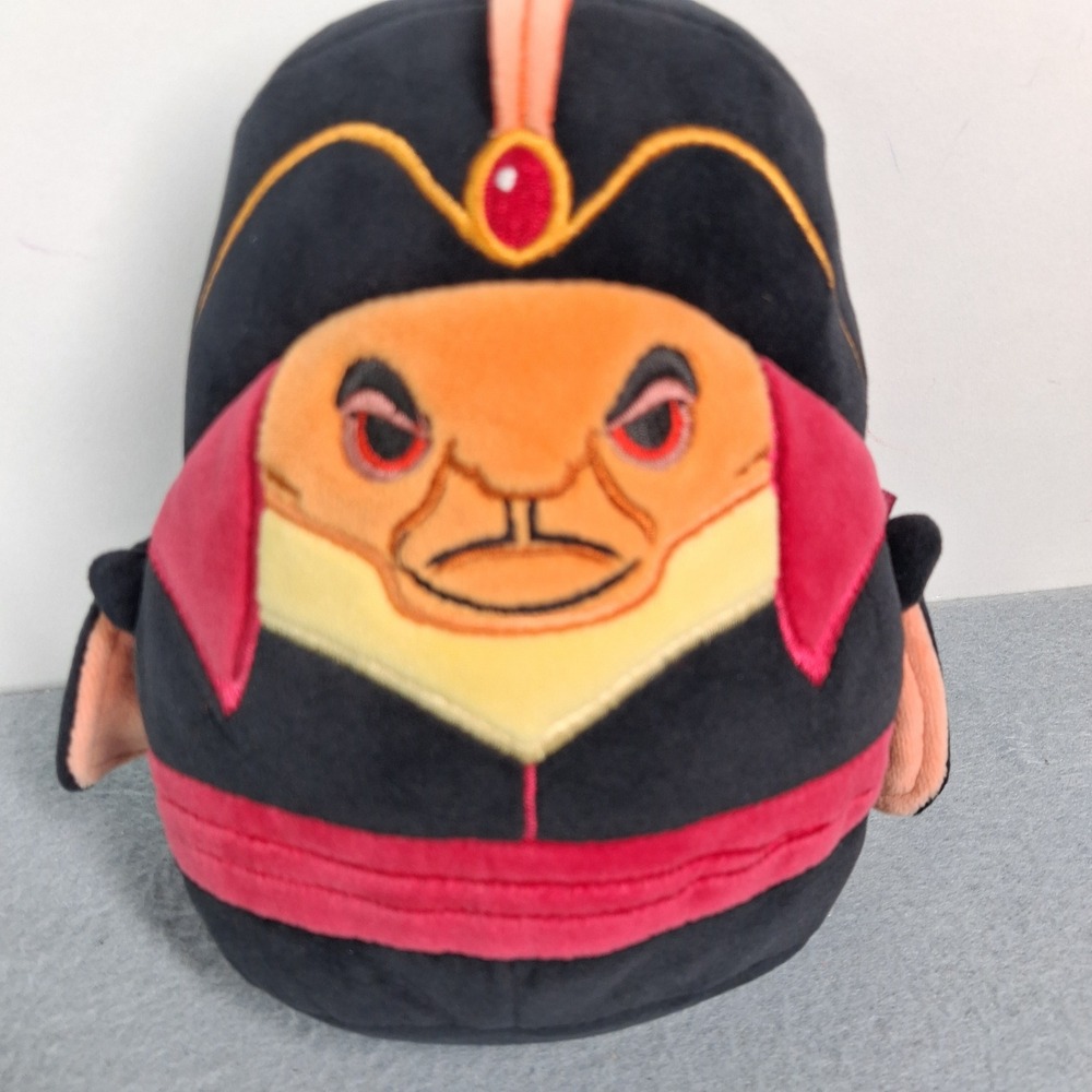 Squishmallows Disney Villains Jafar Plush Toy 6 Inch Small Black Red Villain